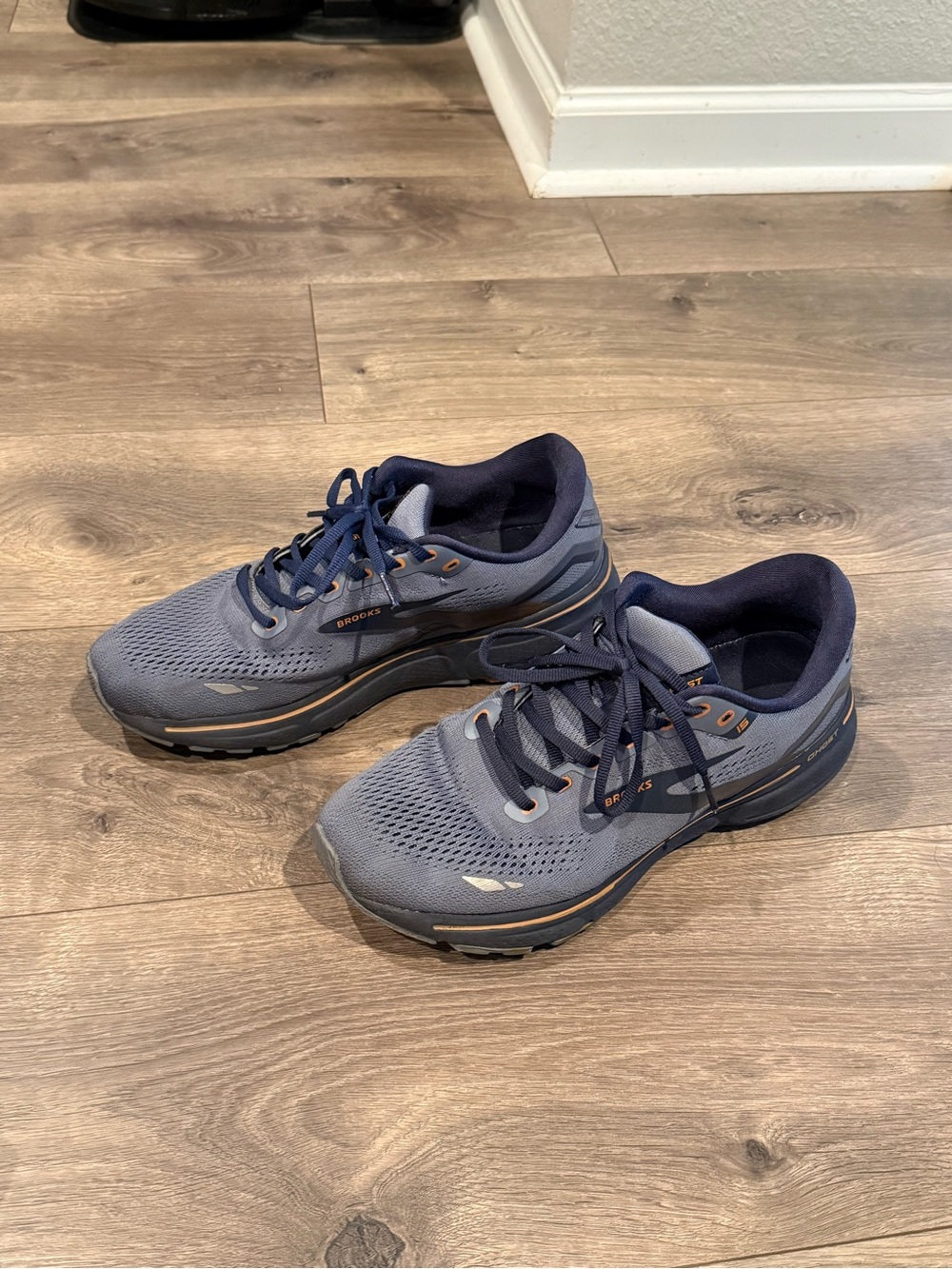 Brooks Men's Athletic Shoes - Blue with Gray Accents
